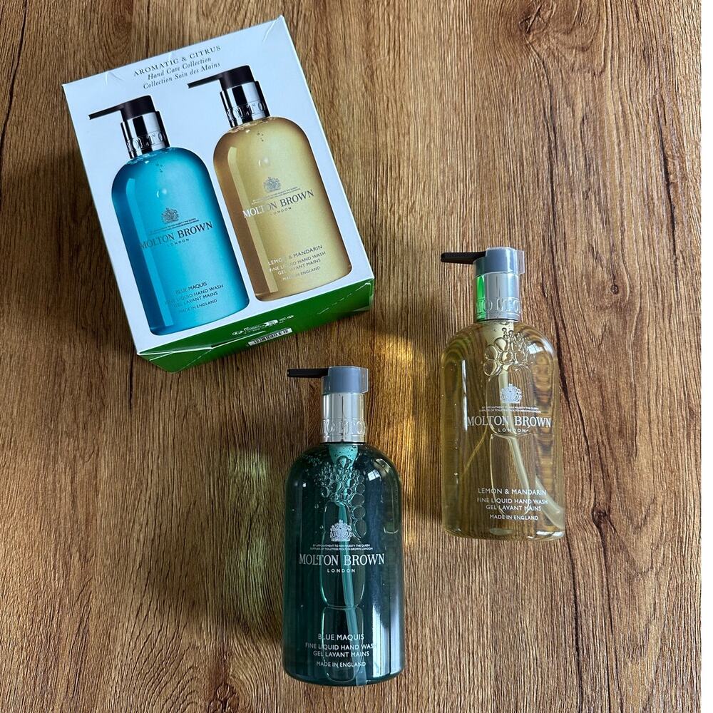 Molton Brown Aromatic & Citrus Hand Care Collection Set Full Size NEW